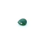 0.46 ct Pear Green Natural Sapphire