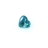 1.10 ct Heart Green Natural Sapphire