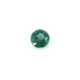 1.00 ct Round Green Natural Sapphire