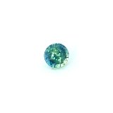 1.04 ct Round Green Natural Sapphire