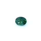1.11 ct Oval Green Natural Sapphire