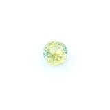 1.02 ct Round Yellow Natural Sapphire