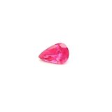 0.74 ct Pear Pink Natural Sapphire