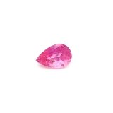 0.70 ct Pear Pink Natural Sapphire