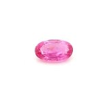 0.68 ct Oval Pink Natural Sapphire