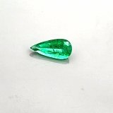 1.56 ct Pear Green Natural Emerald