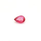 0.78 ct Pear Pink Natural Sapphire