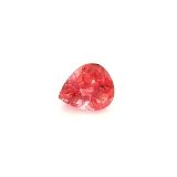 0.81 ct Pear Pink Natural Sapphire