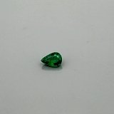 0.59 ct Pear Green Natural Emerald