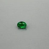0.76 ct Oval Green Natural Emerald