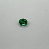 0.64 ct Oval Green Natural Emerald