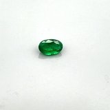0.68 ct Oval Green Natural Emerald