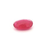 3.66 ct Oval Red Natural Ruby