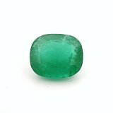 8.27 ct Cushion Green Natural Emerald