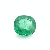 7.80 ct Cushion Green Natural Emerald