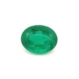 5.69 ct Oval Green Natural Emerald