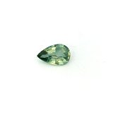 0.58 ct Pear Blue Natural Sapphire