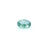 0.63 ct Oval Green Natural Sapphire
