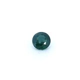 0.72 ct Round Blue Natural Sapphire