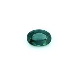 0.68 ct Oval Green Natural Sapphire