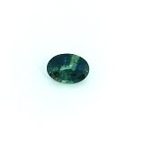 0.54 ct Oval Green Natural Sapphire