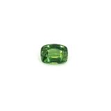 0.52 ct Cushion Green Natural Sapphire