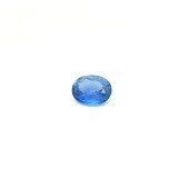 0.55 ct Oval Blue Natural Sapphire
