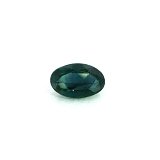 1.55 ct Oval Blue Natural Sapphire