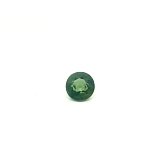 0.54 ct Round Blue Natural Sapphire