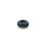 0.65 ct Oval Blue Natural Sapphire