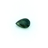 0.52 ct Pear Green Natural Sapphire