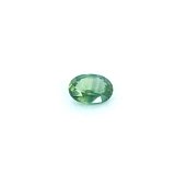 0.77 ct Oval Green Natural Sapphire