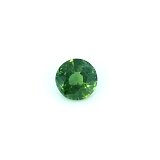 1.02 ct Round Green Natural Sapphire