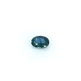 0.55 ct Oval Blue Natural Sapphire