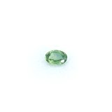 0.37 ct Oval Green Natural Sapphire
