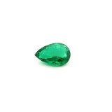 0.53 ct Pear Green Natural Emerald