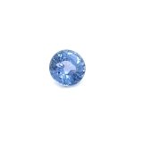 0.65 ct Round Blue Natural Sapphire