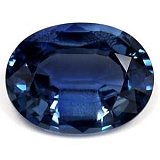 1.45 ct Oval Blue Natural Sapphire