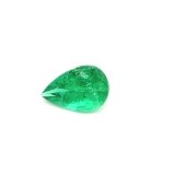 2.65 ct Pear Green Natural Emerald
