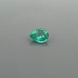 0.86 ct Pear Green Natural Emerald