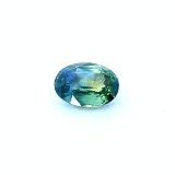 1.56 ct Oval Green Natural Sapphire