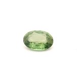 1.44 ct Oval Green Natural Sapphire
