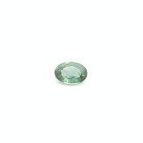 0.57 ct Oval Green Natural Sapphire