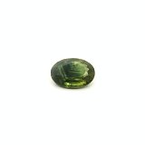0.88 ct Oval Green Natural Sapphire