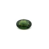 0.93 ct Oval Green Natural Sapphire