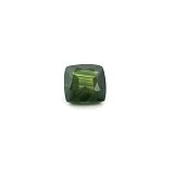0.95 ct Cushion Green Natural Sapphire
