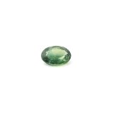 0.64 ct Oval Green Natural Sapphire