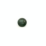 0.43 ct Round Green Natural Sapphire