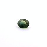 0.68 ct Oval Green Natural Sapphire