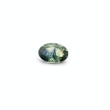 0.62 ct Oval Green Natural Sapphire
